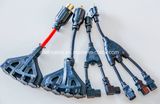 UL cUL Approval NEMA 5-15p NEMA 5-15r Y Splitter Power Cord