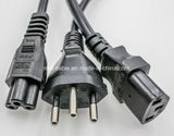 Brazil Inmetro Power Cord RoHS Reach Solid Hollow