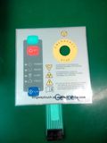 Customized Button and LED Window Embossing Membrane Switch