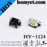 China Manufacturer 2.55mm High 5pin Tact Switch with SMD Type (HY-1124)