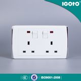British Standard Hl2013 Double 13A Switched Socket