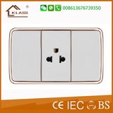Top Quality 3pin Thailand Electric Socket Made in China