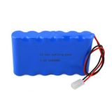 Lithium Ion Battery Pack 6600mAh 7.4V 6.6A Current Max