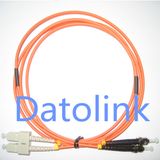 Fiber Patch Cord SC/PC-ST/PC mm Duplex LSZH 3.0mm