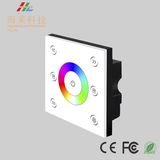 12-24V DC Fashionable Single Zone RGB 4A*3CH LED Touch Panel Controller