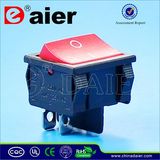 Red Button Dpst Rocker Switch 4 Pin on-off