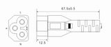 3 Pins Plug (JY-27)