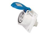 IP44 IP67 Panel Wall Socket Angle Type