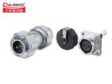 Cnlinko Provide 1/4 Bayonet Pins Circular Waterproof Connector