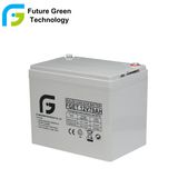 12V 75ah Deep Cycle Sealed Solar Power System Gel Battery