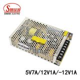 Smun T-60b 60W 5V7a/12V1a/-12V1a Triple Output Switching Power Supply