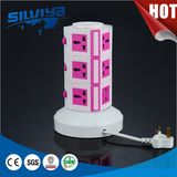 Best-Multi Tower Socket with EU/Cn/Us Plug