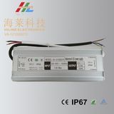 High Power LED 12VDC/24VDC 100W Waterproof Driver for Lighting
