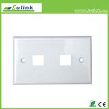 High Quality Information Outlet Wall Socket 120 Double Port Faceplate