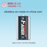 1.5V Farer Super Heavy Duty Dry Battery (R14 Um-2, C)