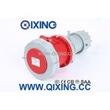 Cee/IEC 125A 5p Red Power Connector