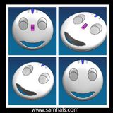 Smile Look Self-Learning RF Wireless Transmitter Keyless Entry Key Fob