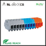Terminal Block Deck with Snap in Mounting Feet (0.2-4.0mm)