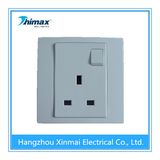High Quality PC405wh 13A 1 Gang Switch Socket with Single Pole