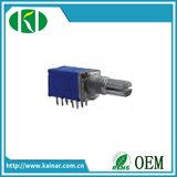 Jiangsu Kainar 9mm Rotary Potentiometer with 4 Gang for Audio