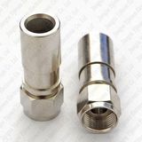 Waterproof RG6 Compression F Connector RF Coaxial Cable Connector