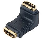 HDMI F to HDMI F Adaptor (Right-Angled) (SH2029)