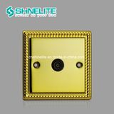 Best Price Isolated Coaxial Socket Single Outlet TV Socket