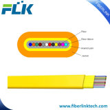 FTTX Fiber Optic 12cores Flat Ribbon Indoor Cable for Network