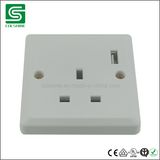 13A Electric UK Wall Socket Outlet with USB Output 2.1A
