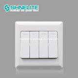 10A Light 4 Gang 1 Way Switch of Ce/CB Certificate