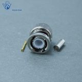 RF Coaxial BNC Male Plug Crimp Connector for Rg179 Cable