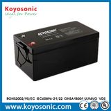 Rechargeable Lead Acid 12V 250ah AGM Battery UPS Solar Battery