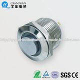 19mm 1no Resetable High Flat Ring Illuminated IP65 Ik08 Push Button Switch