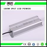 12V 100W Waterproof LED Driver IP65/ IP67 100W Waterproof LED Power Supply with Ce RoHS
