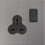 M116 1 Gang Mf Switched Socket