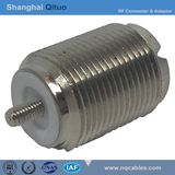 RF Connector UHF (SL16) Straight Female Jack End-Tooth (UHF(SL16)-KY)