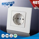 Grounding 1 Gang German Wall Socket