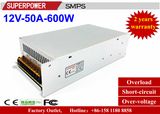 LED Driver DC 12V 50A 600W Switching Power Supply for Security Monitoring