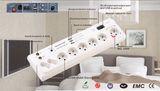 8 Outlets Power Strip, Power Socket with Surge Protector and Earthed Protector (GGFMB06)