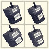 10W ~ 400W Micro 12 Volt BLDC Brushless Geared DC Motor with Low Rpm