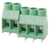 Best Selling PCB Screw Terminal Block with 6.35mm Pitch (WJ635)