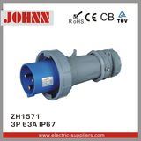 IP67 3p 63A High End Plug for Industrial