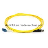 LC to St Single Mode Fiber Optic Patch Cord Cable