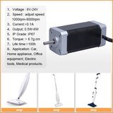 36V DC Excited Electric Hub Brushless Motor for Hot Sale