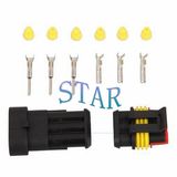Automotive HID H4 Headlight Wiring Harness Ceramic Connector