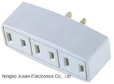 3 Ways White PC Power Plug