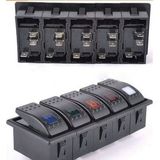 2-8way Marine 12V LED Rocker Switches for Switch Panels (MY)