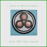 3core High Voltage Power Cable Copper Conductor XLPE Cable