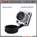 Sheild panel Mount 2pin Connector/ Female Connector