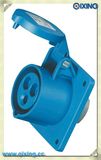 IP44 16A 230V 3p Panel Mounted Socket